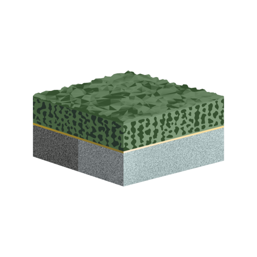 Бесшовное резиновое покрытие ГАМБИТ СПОРТ ПЛЮС МИКС