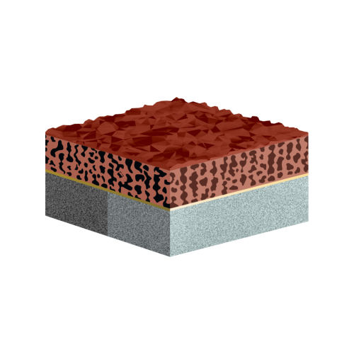 Бесшовное резиновое покрытие ГАМБИТ ХОРС